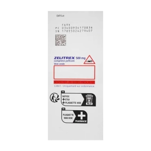 Zelitrex 500mg GSK 3 vỉ x 14 viên (Valaciclovir)