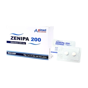 Zenipa 200 Apimed 1 vỉ x 2 viên Zenipa 200 Apimed 1 vỉ x 2 viên