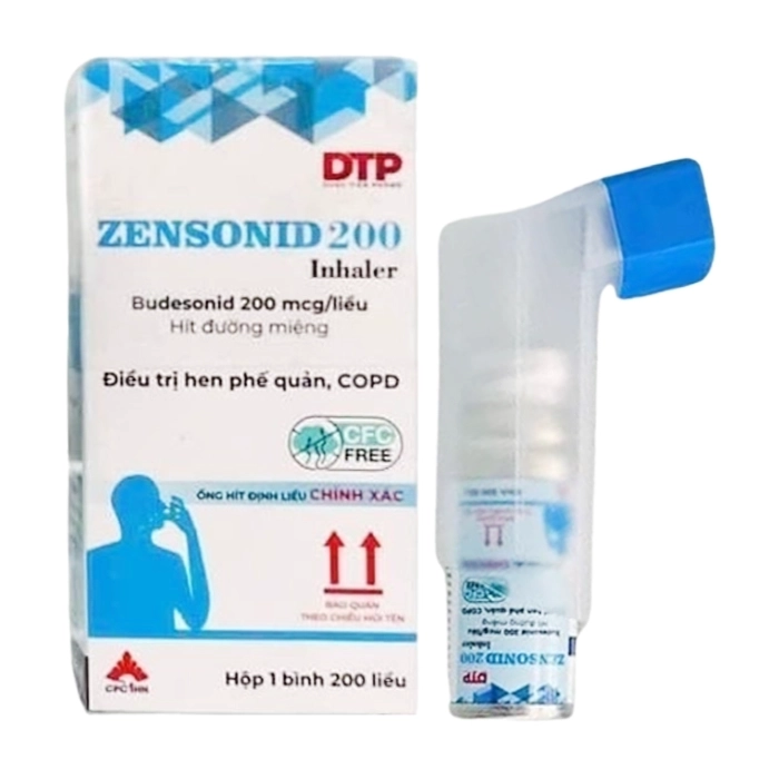 Zensonid 200 Inhaler CPC1 Hà Nội bình 200 liều Zensonid 200 Inhaler CPC1 Hà Nội bình 200 liều