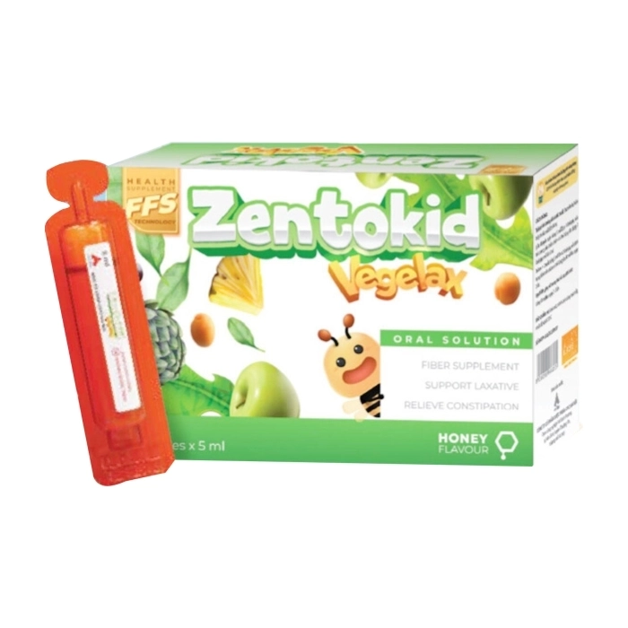 Zentokid Vegelax CPC1 Hà Nội 20 ống x 5ml - Hỗ trợ giảm táo bón