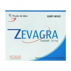 Zevagra 20mg Medisun 1 vỉ x 2 viên