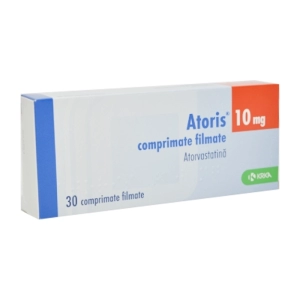 Atoris 10 Krka 3 vỉ x 10 viên Atoris 10 Krka 3 vỉ x 10 viên
