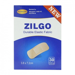 Zilgo New 3.8 x 7.2 cm 30 miếng - Băng cá nhân Zilgo New 3.8 x 7.2 cm 30 miếng - Băng cá nhân