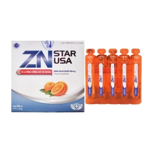 Zn Star USA Dolexphar 4 vỉ x 5 ống Zn Star USA Dolexphar 4 vỉ x 5 ống