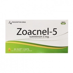 Zoacnel 5mg Davipharm 6 vỉ x 10 viên