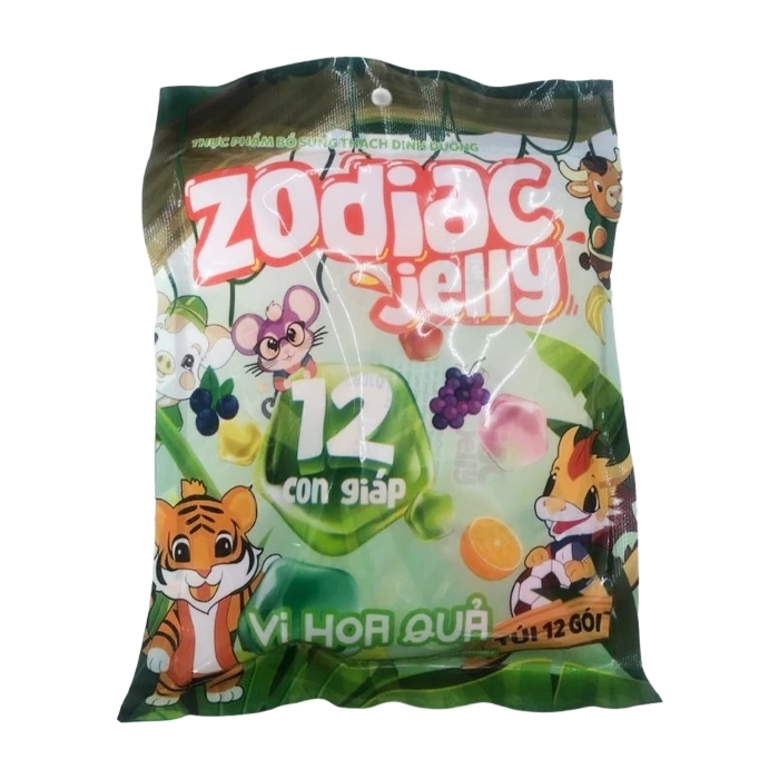 Zodiac Jelly CPC1 Hà Nội túi 12 gói - Bổ sung vitamin nhóm B