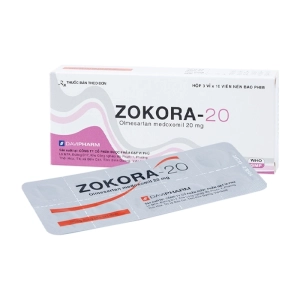 Zokora 20mg Davipharm, 3 vỉ x 10 viên Zokora 20mg Davipharm, 3 vỉ x 10 viên