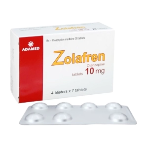 Zolafren 10mg Adamed 4 vỉ x 7 viên (Olanzapine)