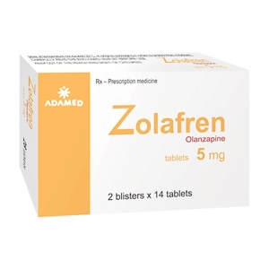 Zolafren 5mg Adamed 2 vỉ x 14 viên (Olanzapine)
