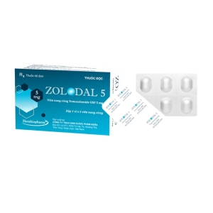 Zolodal 5 Herabiopharm 1 vỉ x 5 viên (Temozolomide)