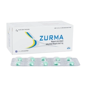Zurma 5mg Davipharm 10 vỉ x 10 viên (Mosapride)