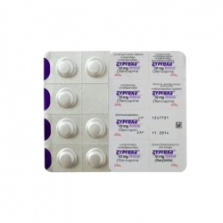 Zyprexa Velotab 10mg Lilly 4 vỉ x 7 viên - Thuốc loạn thần Zyprexa Velotab 10mg Lilly 4 vỉ x 7 viên - Thuốc loạn thần
