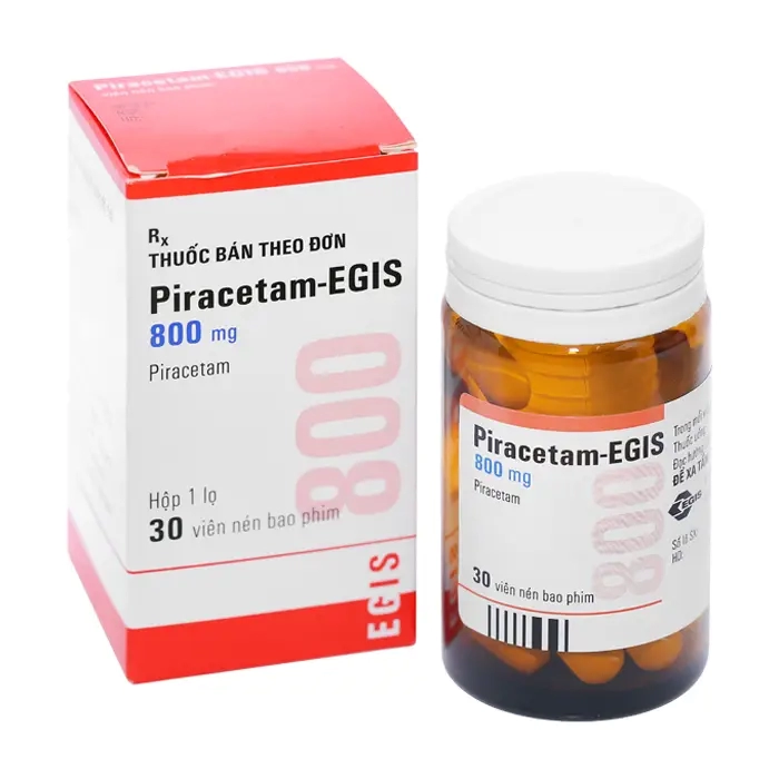 Piracetam-Egis 800mg 30 viên Piracetam-Egis 800mg 30 viên